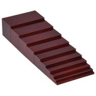 Les escaliers marron