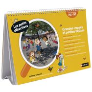 Les petits détectives - grandes images et petites bêtises-Nathan