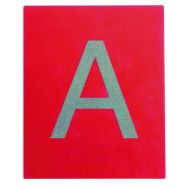 Lettres rugueuses majuscules