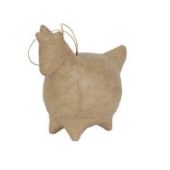 Licorne boule à suspendre 11cm (Lot de 5)