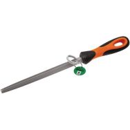 Lime triangulaire ERGO bâtarde anneau sécurité inox 200mm
