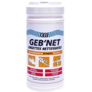 Lingettes nettoyantes mains et surfaces - Seau de 80