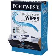 Lingettes nettoyantes pour Lunettes - Portwest (Lot de 1000)