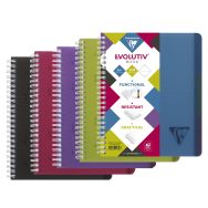 Linicolor Evolutiv'Book 16x21cm 180p ligné cadré perfo. 6 trous - Lot de 5