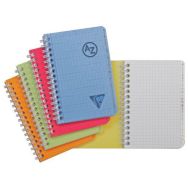 Linicolor répertoire reliure intégrale 9x14cm 100p Q.5x5 assortiment FRESH