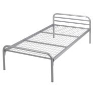 Lit 2 traverses Evolution Confort  sommier treillis 90x190 cm T.2197 Gris