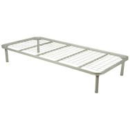 Lit métal sommier treillis sur pieds -Thiriez