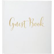 Livre d'or 140 pages tranche or Anglais - Exacompta