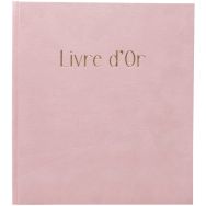 Livre d'or 140 pages tranche or Skandi - 21 x 19 cm - Exacompta