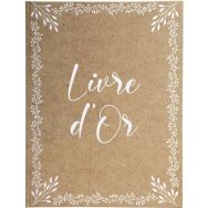 Livre d'or à 100 pages de 27x22cm