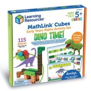Lot 100 cubes MathLink dinosaures + 15 cartes