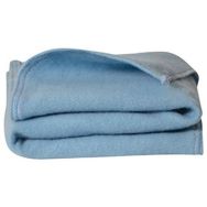 Lot 10 couvertures polaire ATLAS non feu 400 g/m² 75 x 100 cm Ciel