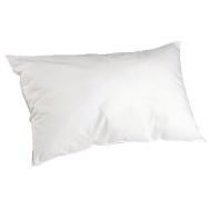 Lot 10 oreillers 40x60cm garnissage polyester coloris blanc