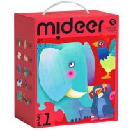 Lot 10 puzzles évolutifs animaux 2 ans