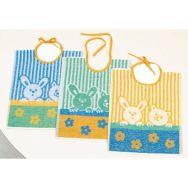 Lot 12 bavoirs lacettes