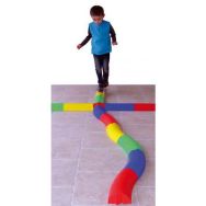 Lot 12 éléments encastrables demi-sphériques courbes