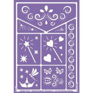 Lot 1 - 43 pochoirs maquillage