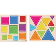 Lot 2 puzzles relief