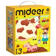Lot 3 puzzles évolutifs grand air 3 ans