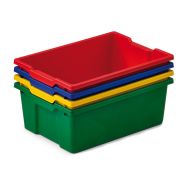 Lot 4 bacs de rangement grand modèle dim. 42 x 31 x 14.8 cm