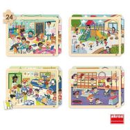 Lot 4 puzzles école inclusive