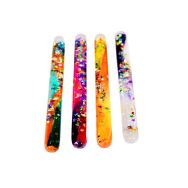 Lot 4 tubes à paillettes 12cm