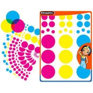 Lot 540 gommettes cercle chromatique