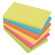 Lot 6 blocs Note couleur Post-it - Lxl:127x76mm -Floral