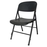 Lot 6 chaises pliantes Jumbo noires