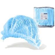 Lot de 100 Charlotte jetable bleue alimentaire HACCP