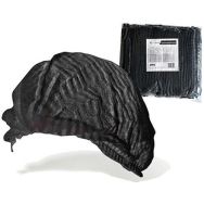 Lot de 100 Charlotte jetable noire alimentaire HACCP