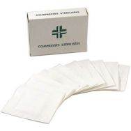 Compresses de gaze stériles individuelles 20 x 20 cm - Lot de 100 - FARMOR