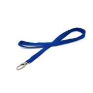 Lot de 100 Cordon plat 10 mm avec mousqueton ovale - Sogedex