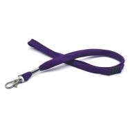 Lot de 100 Cordon tube 12 mm avec crochet métal - Sogedex