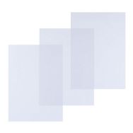 Lot de 100 Couverture de reliure PVC A3 200 µm transparente - Pavo