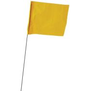 Lot de 100 Drapeaux de repérage 53 cm Jaune Fluo