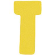 Lot de 100 Fiche T - 15 mm Col.:Jaune Largeur:15