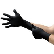 Lot de 100 Gant jetable en nitrile noir Microflex 93-732 taille 9