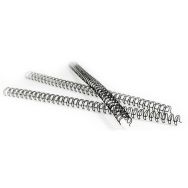 Lot de 100 Peigne de reliure métallique 11.0 mm - 7/16 - argent - Pavo