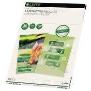 Lot de 100 Pochettes de plastification à chaud Leitz, A3, 80 microns