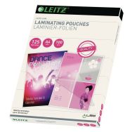 Lot de 100 Pochettes de plastification à chaud Leitz, A4, 125 microns