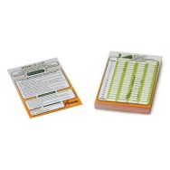 Lot de 100 cartons de score minigolf