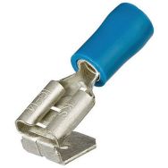 Lot de 100 cosses clips à languette isolées p/ câble de 1,5 à 2,5mm² _ 97 99 091