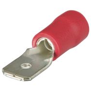 Lot de 100 cosses languette isolées pour câble de 0,5 à 1,0mm² _ 97 99 110