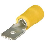 Lot de 100 cosses languette isolées pour câble de 4,0 à 6,0mm² _ 97 99 112