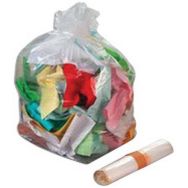 Lot de 100 sacs vigipirate bagy - 110l - transparent-Rossignol Pro