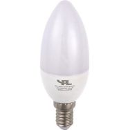 Lot de 10 Ampoule bougie LED E14 C37x105 4W