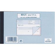 Lot de 10 Bloc-notes reçu autocopiant 105x180 100 pages