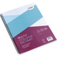 Lot de 10 Bloc de cours A4 - 23 trous - 80 feuilles