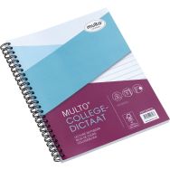 Lot de 10 Bloc de cours A5 - 17 trous - 80 feuilles